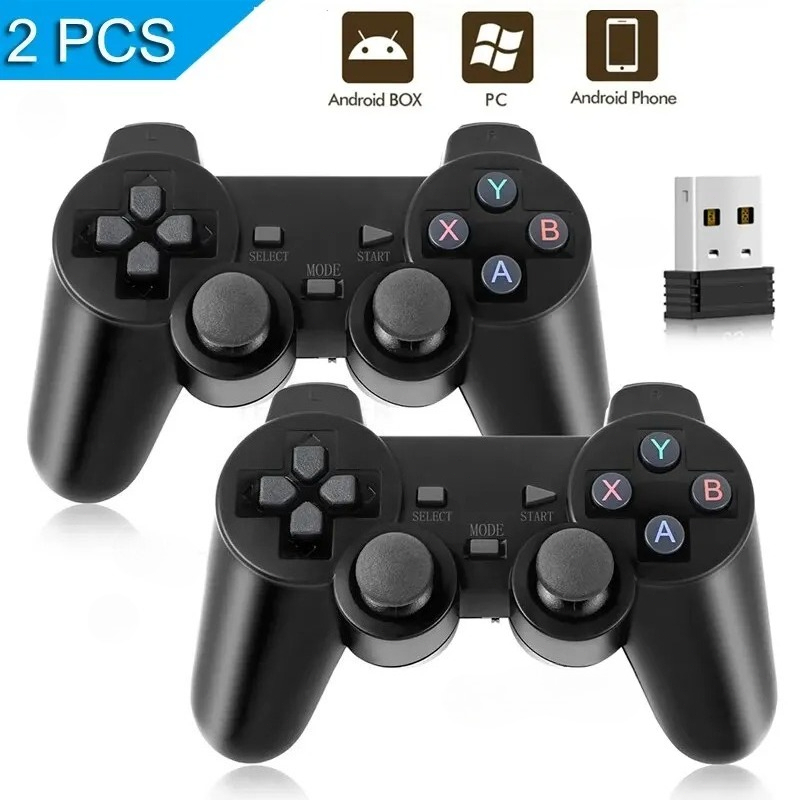 Gaming Console For Smart Tv - وحدة تحكم لاسلكية USB 2.4G للألعاب،