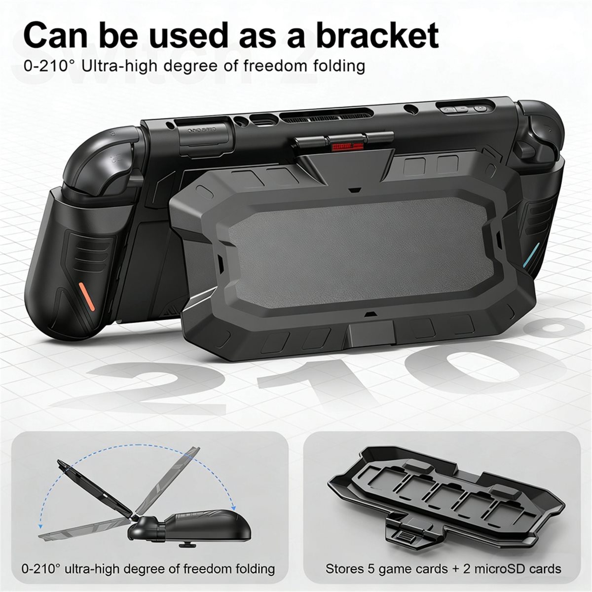 Gaming Console Handheld - غطاء حماية من TPU لجهاز نينتندو