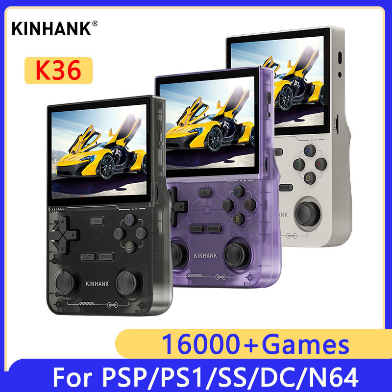 Gaming Console Emulator - KINHANK K36 ريترو وحدة تحكم ألعاب