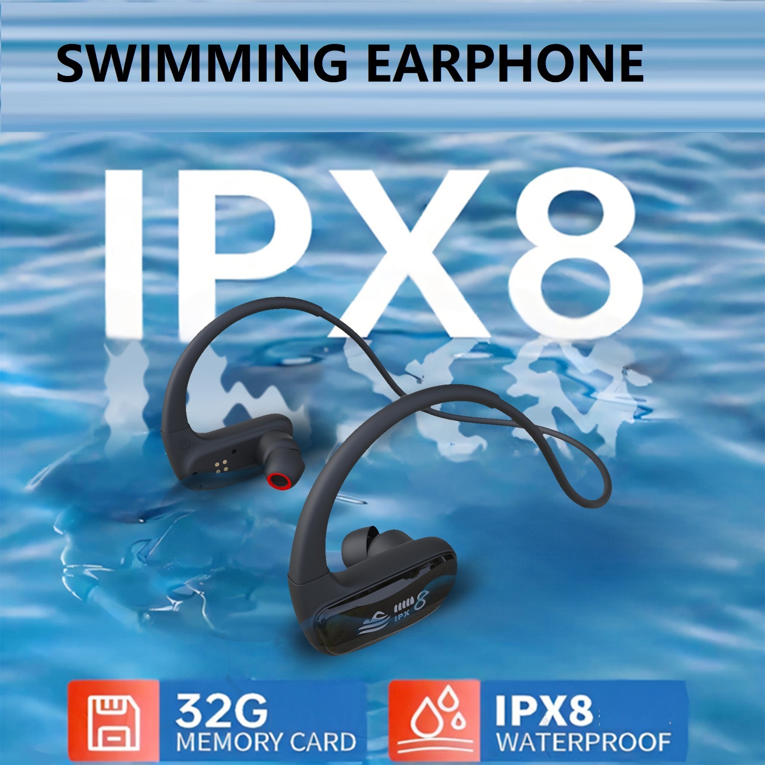 Gaming Console For Your Phone - السباحة سماعة 16/32GB MP3 مشغل موسيقى
