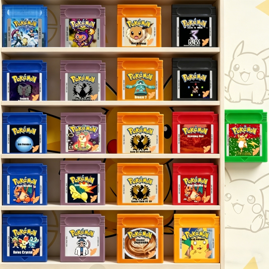 Gaming Console Video - خرطوشة ألعاب سلسلة بوكيمون GBC -