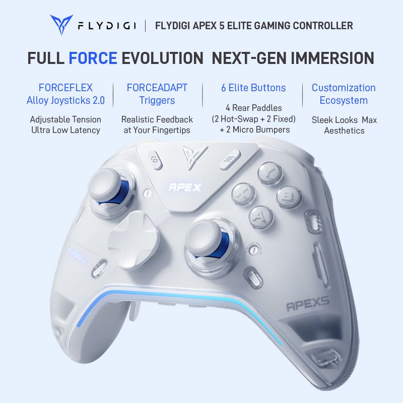 Gaming Console For Smart Tv - وحدة تحكم ألعاب فلايديجي APEX 5