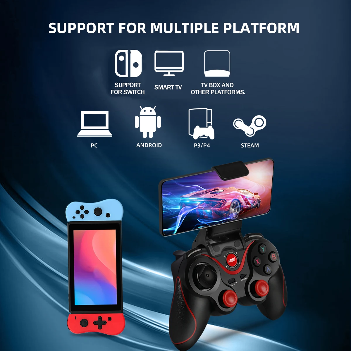 GAMINJA سماعة لاسلكية تعمل بال - مراجعة Gaming Console For Smart Tv وسعره