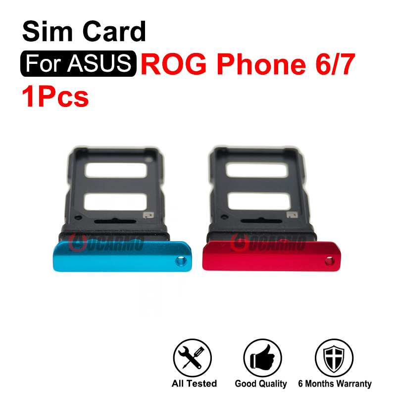 حامل شريحة SIM أزرق وأحمر لهات - مراجعة Gaming Console Asus وسعره