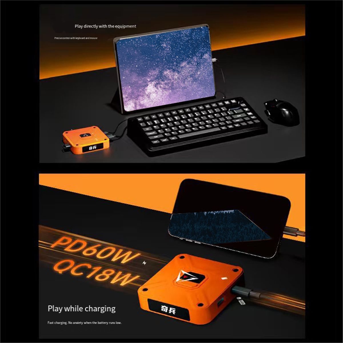 محول لوحة المفاتيح والماوس AX3 - مراجعة Gaming Console With Keyboard وسعره