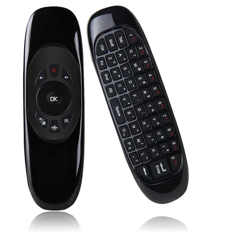 C120 Fly Air Mouse لوحة مفاتيح - مراجعة Gaming Console For Smart Tv وسعره