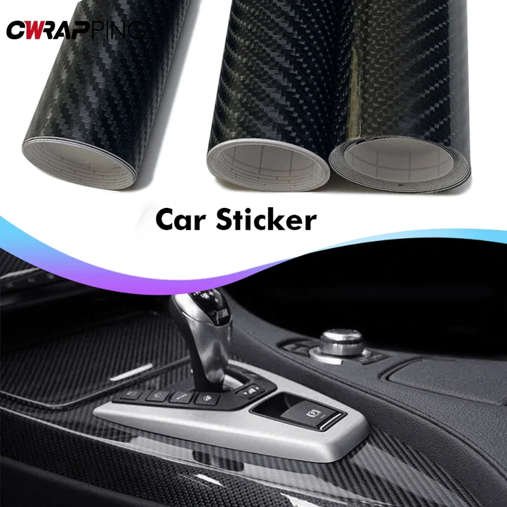 ألياف الكربون سيارة الفينيل ال - مراجعة Console Skin Wrap وسعره