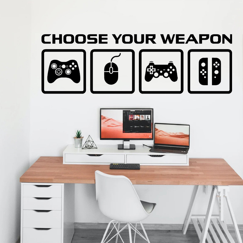 ملصقات جدارية لتزيين ألعاب الف - مراجعة Gaming Console Wallpaper وسعره