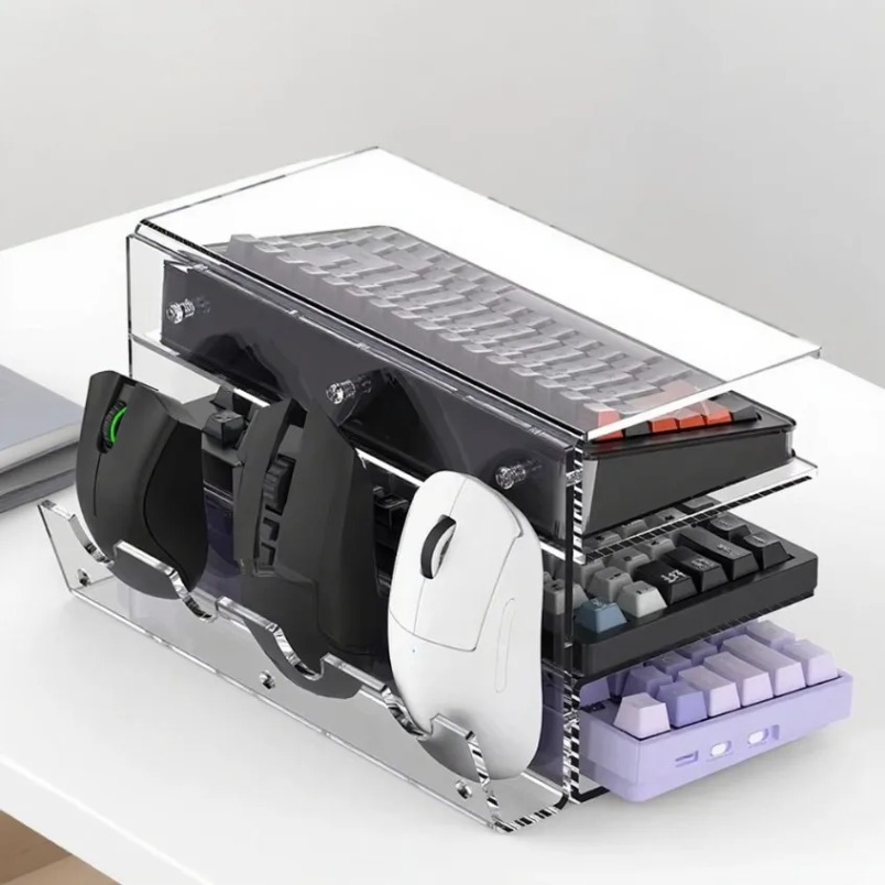 حامل لوحة مفاتيح بثلاث طبقات م - مراجعة Gaming Console With Keyboard وسعره