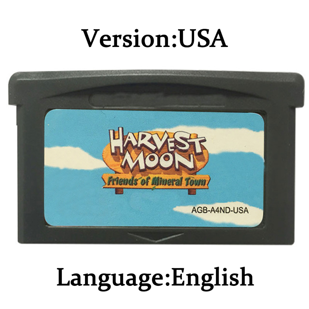 بطاقة لعبة فيديو Harvest Moon  - مراجعة Gaming Console Video وسعره