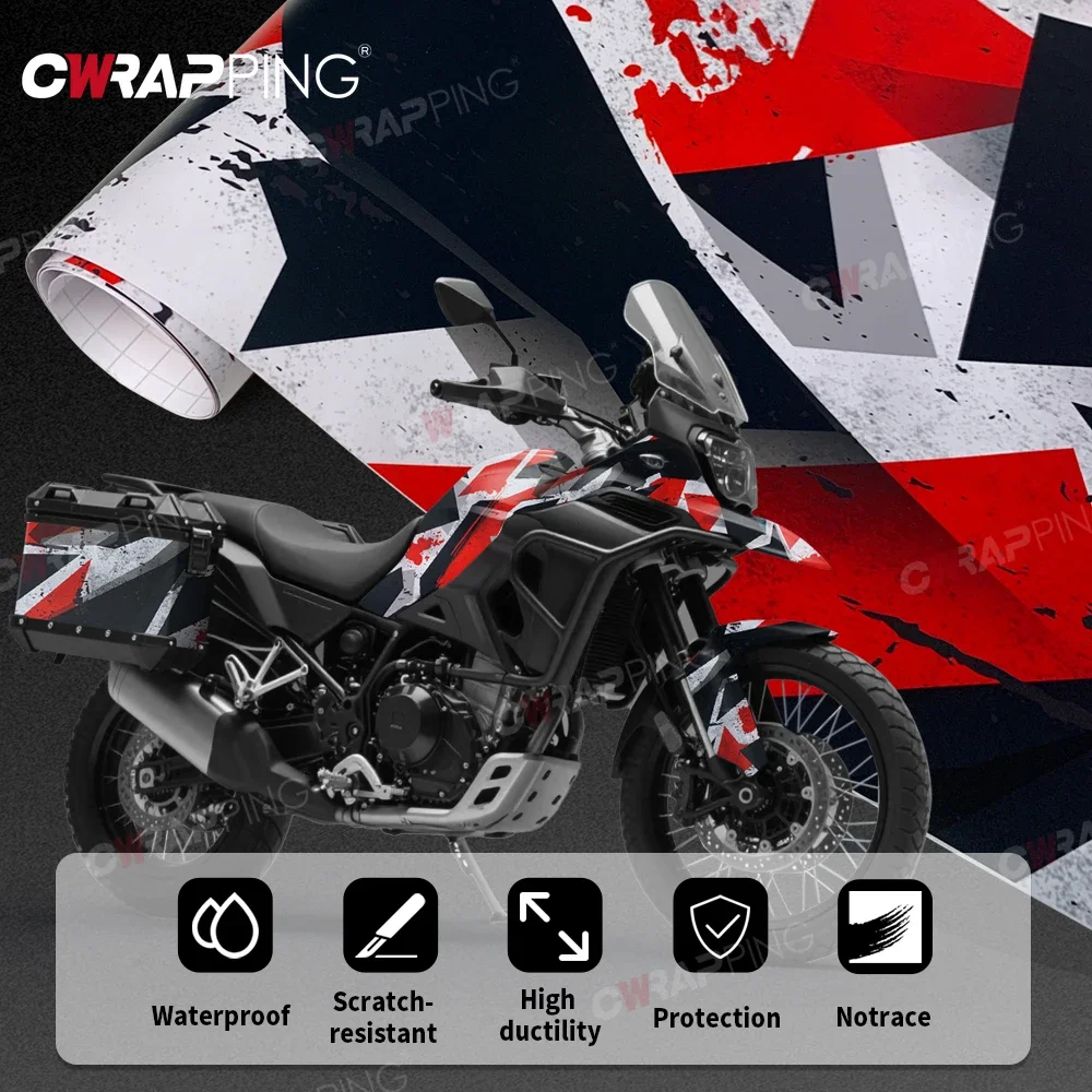 هندسية كامو سيارة الفينيل التف - مراجعة Console Skin Wrap وسعره
