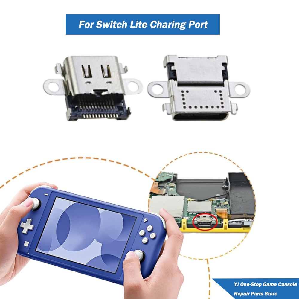 2/5/10 قطع من منافذ الشحن البد - مراجعة Nintendo Console Switch Lite وسعره
