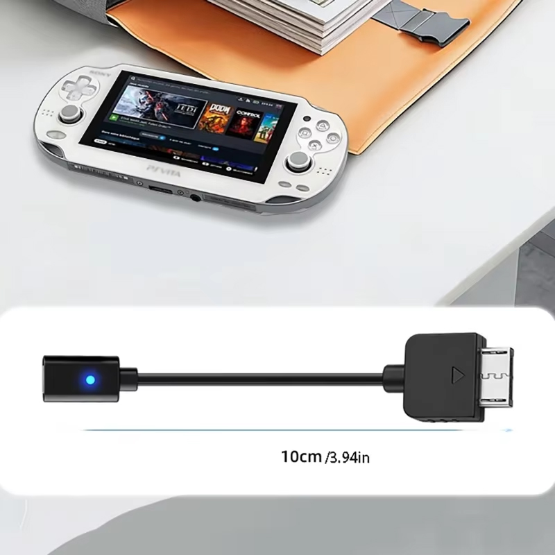 محول شحن USB-C أسود بطول 10 سم - مراجعة Gaming Console Sony وسعره