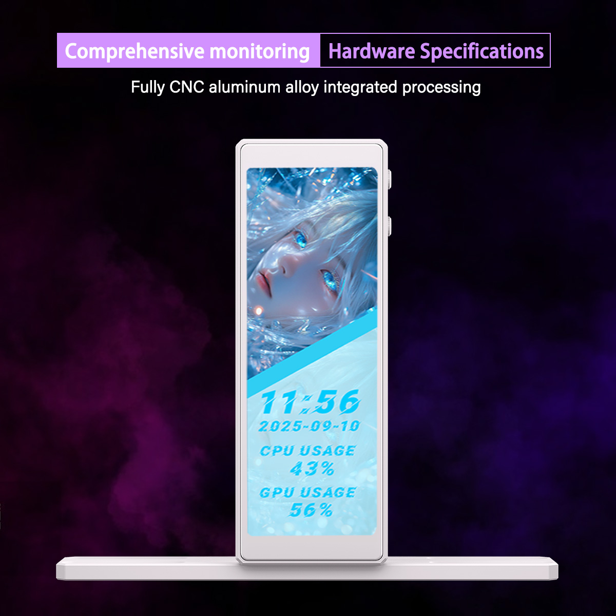 شاشة كمبيوتر GCXZ مقاس 4.58 بو - مراجعة Gaming Console Wallpaper وسعره