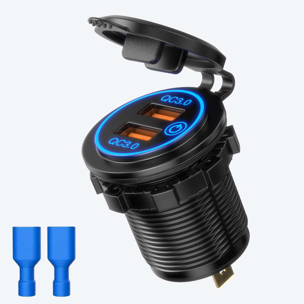 شاحن دراجة نارية مزدوج USB مع  - مراجعة Gaming Console In Car وسعره