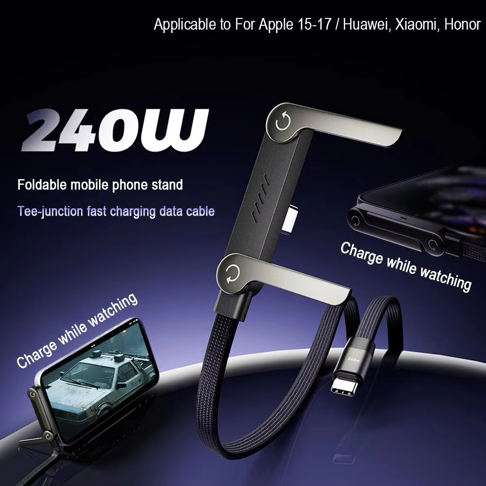 كابل شحن 240 واط 2 في 1 مع حام - مراجعة Gaming Console For Your Phone وسعره