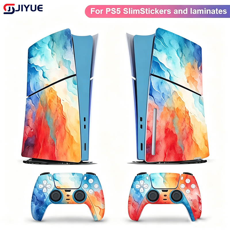 ملصق فينيل واقي لجهاز PS5 Slim - مراجعة Console Skin Wrap وسعره