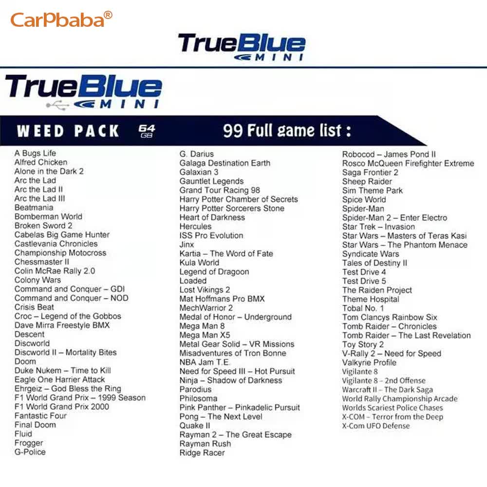 W3 لـ True Blue Mini CRACK PAC - مراجعة Gaming Console Driving وسعره