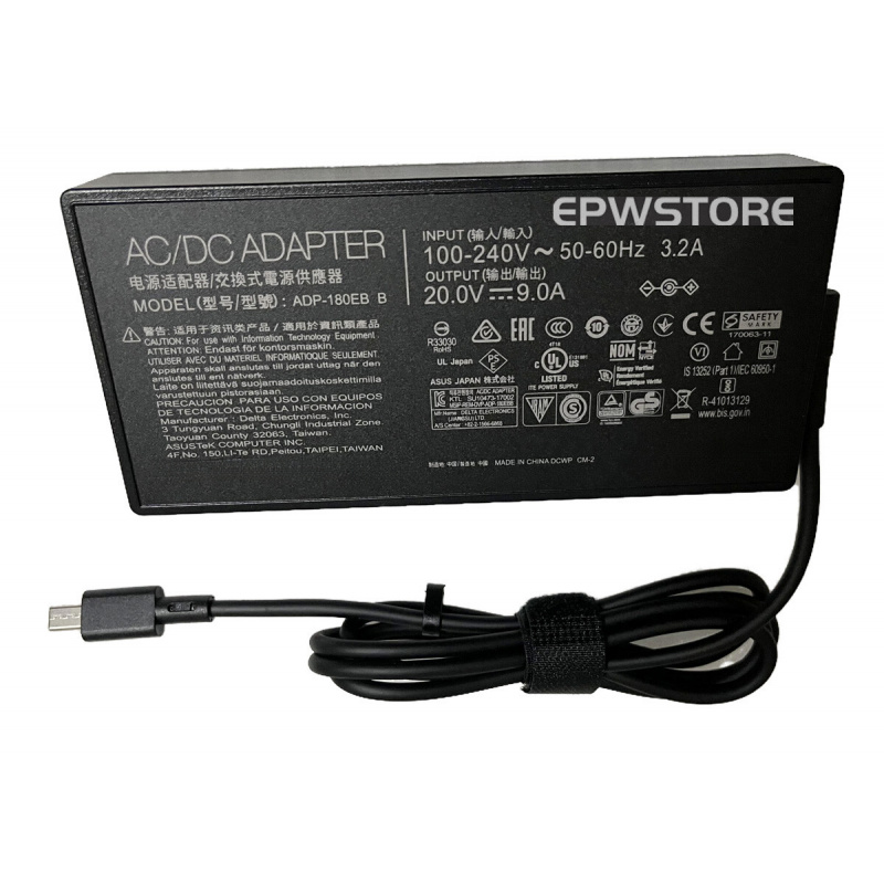 شاحن محول تيار متردد BB+20V 9A - مراجعة Gaming Console Asus وسعره
