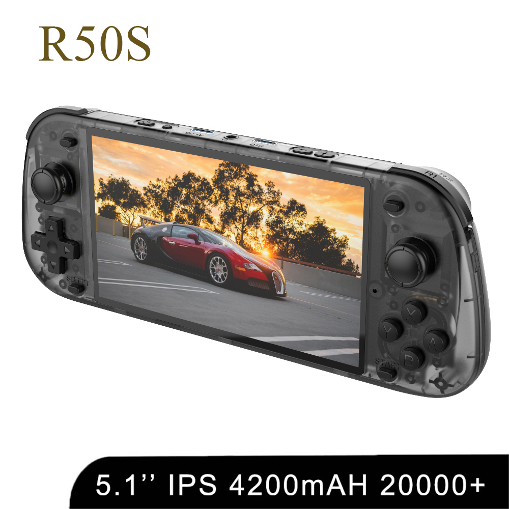 5.1 بوصة جديد R50S ريترو وحدة  - مراجعة Gaming Console Emulator وسعره