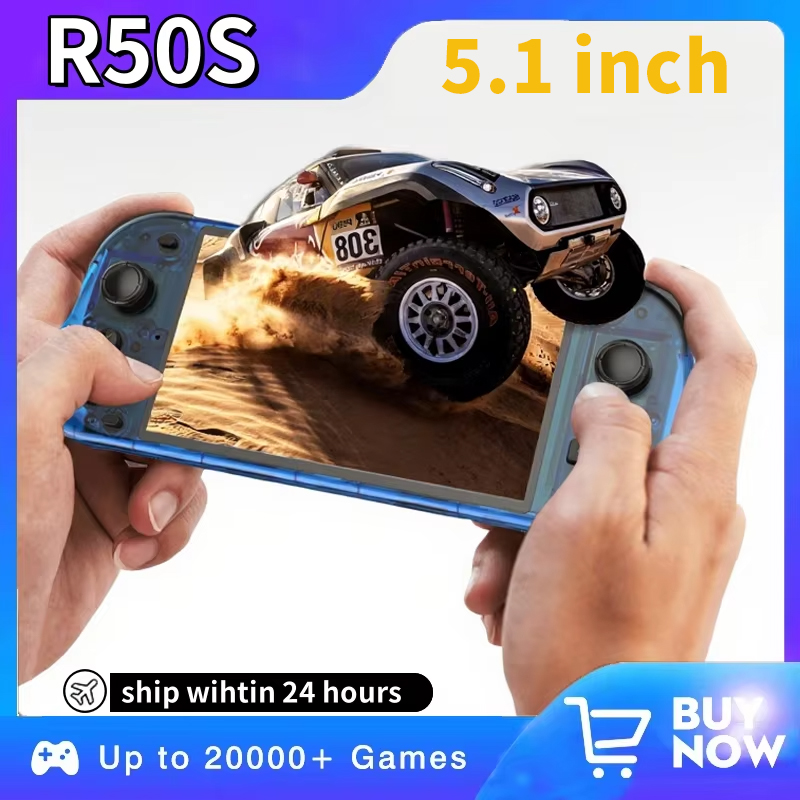 5.1 بوصة جديد R50S ريترو وحدة  - مراجعة Gaming Console Emulator وسعره